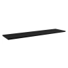 Blat łazienkowy 160cm Czarny Mat NOVA BLACK B 89-160, Comad